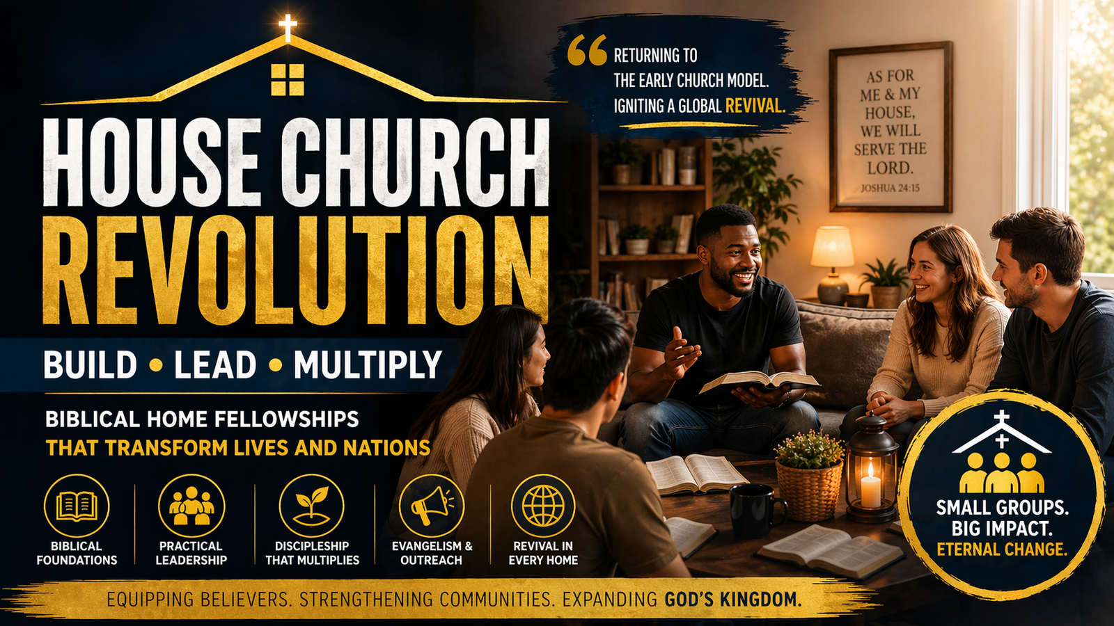 House Church Revolution: Build, Lead & Multiply Biblical Home Fellowships